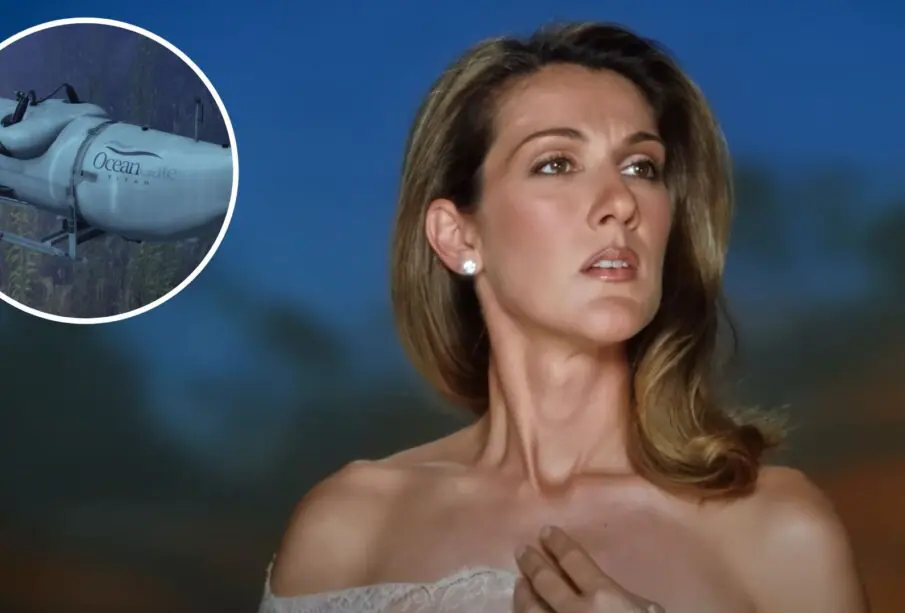 Celine Dion y submarino Titán