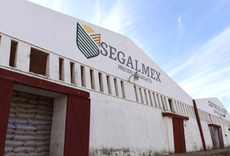 Centro de acopio de la Segalmex