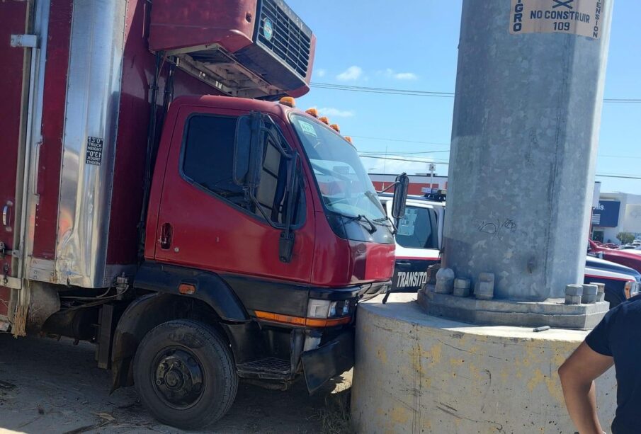 Accidente provocado por fallo de semáforo