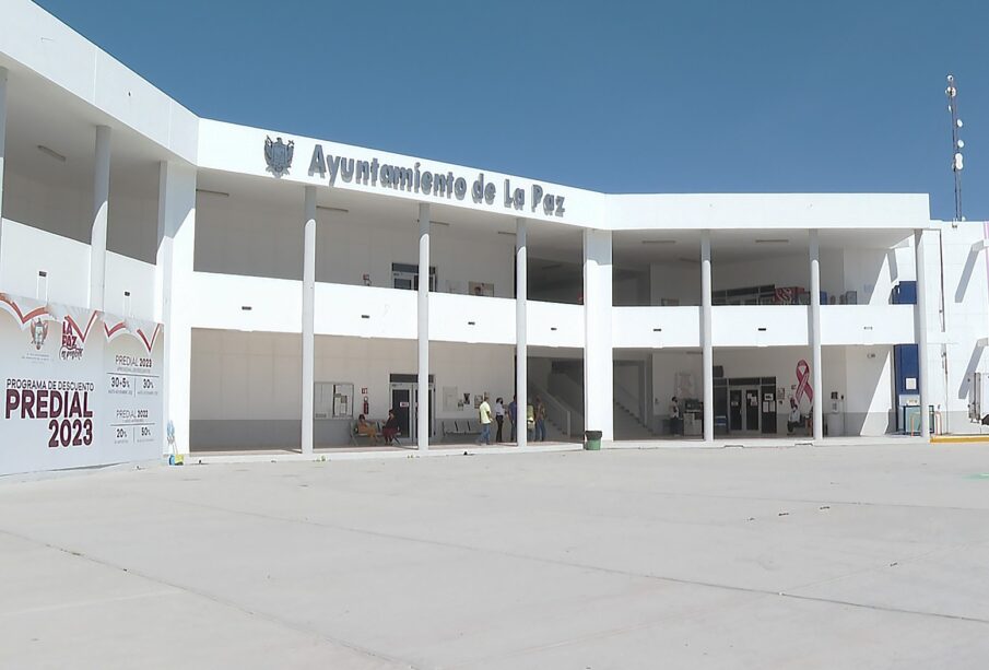 Explanada del Ayuntamiento de La Paz.