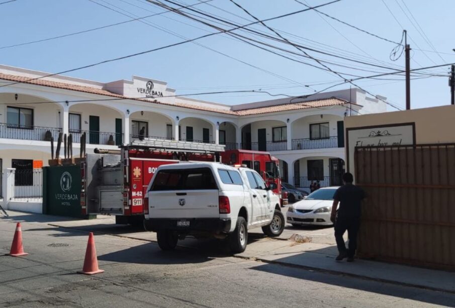 Explosión de gas en hotel