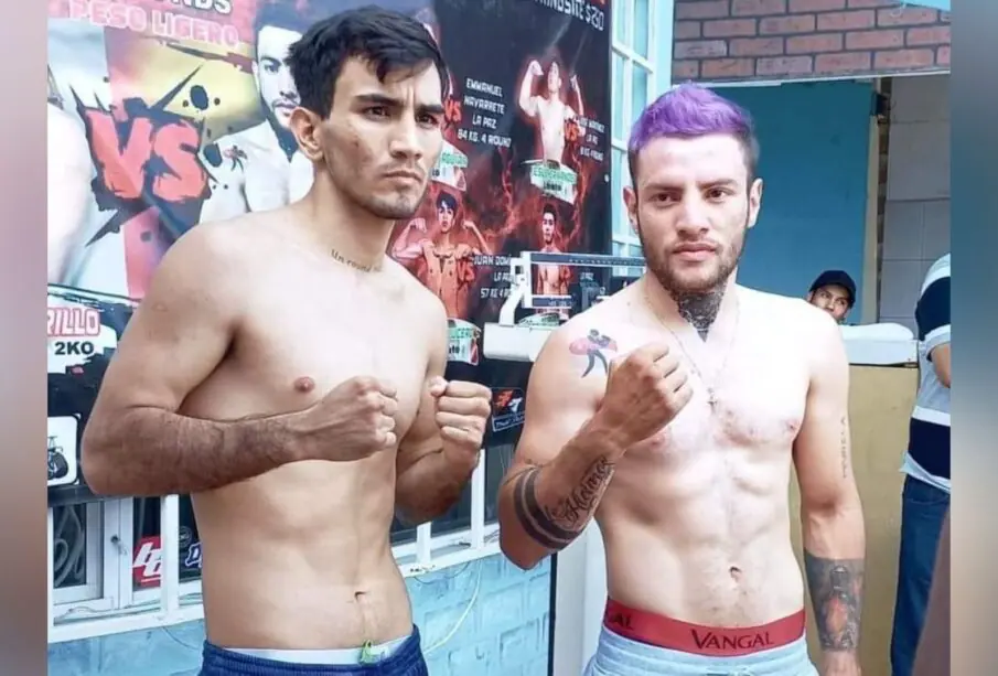 Fabián Carrillo vs Kevin Piedrahita.