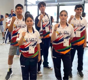 Competidores de karate originarios de BCS van a los Nacionales Conade