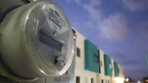 Medidor de luz de la CFE en Los Cabos