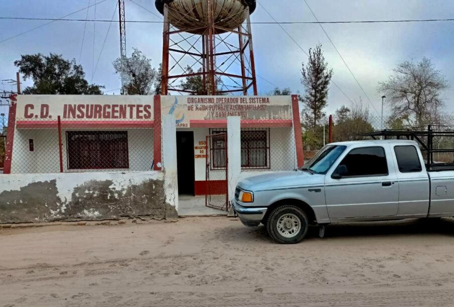 Oficinas del OOMSAPAS en Ciudad Comondú.