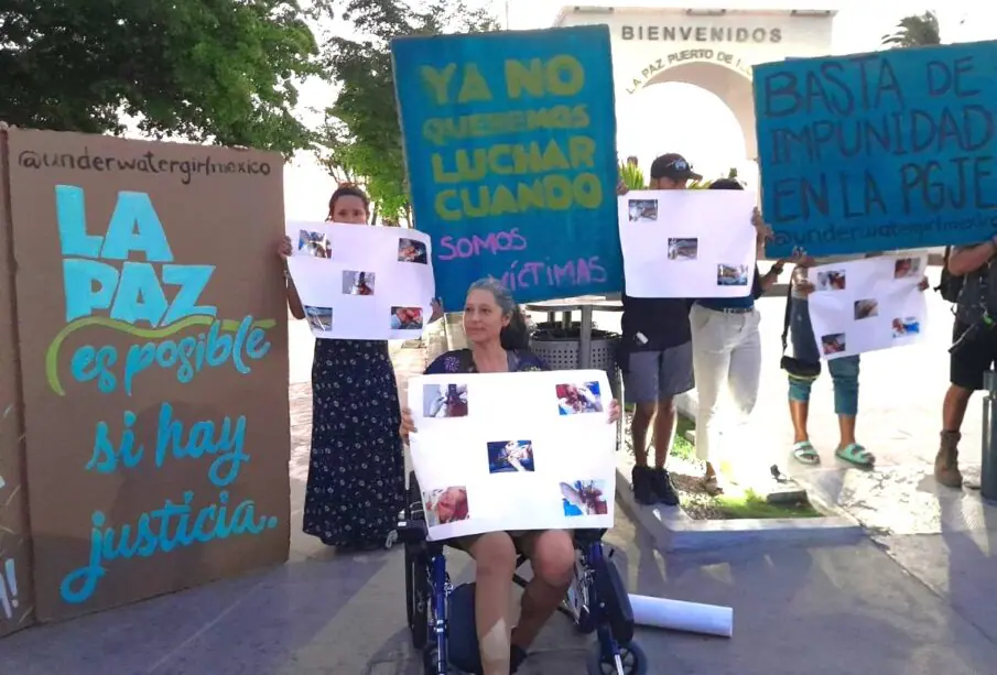 Exigen justicia para Alexandra en La Paz