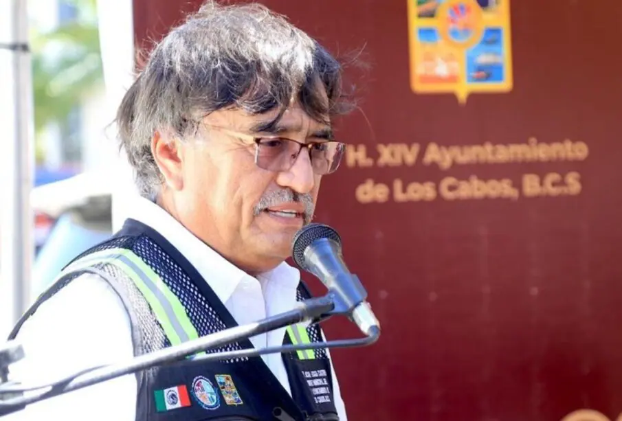 Presidente municipal de Los Cabos, Oscar Leggs Castro.