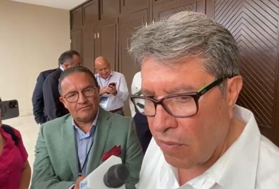 Entreivsta a Ricardo Monreal en Chihuahua