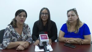 Rueda de prensa de la Red de Parlamentarias en BCS