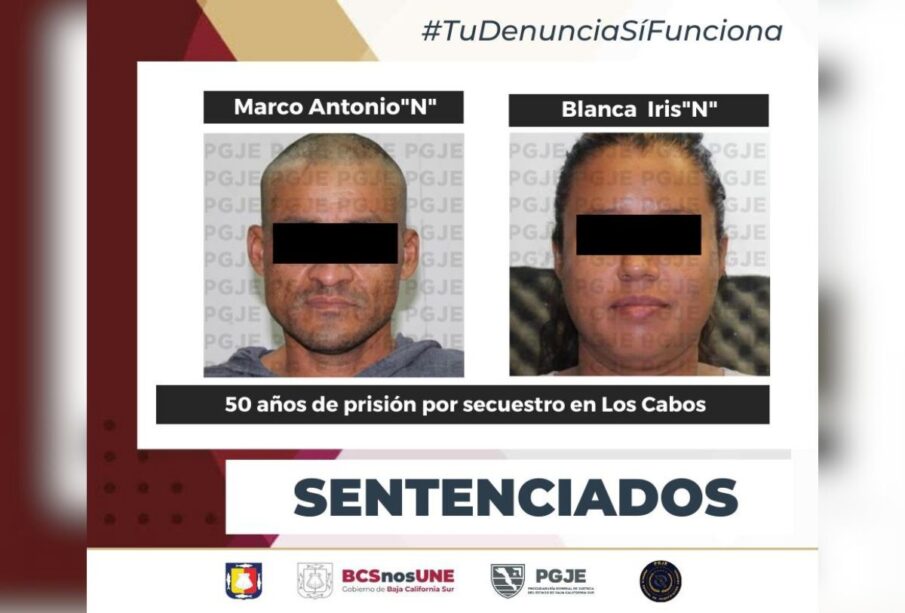 Condenan a 50 años de cárcel a pareja por robo y secuestro