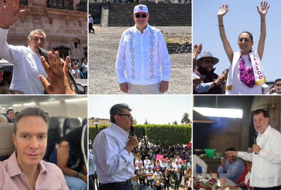 Aspirantes a candidato de Morena a la presidencia de México 2024