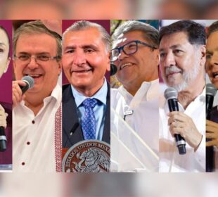 Aspirantes de Morena a la presidencia de México