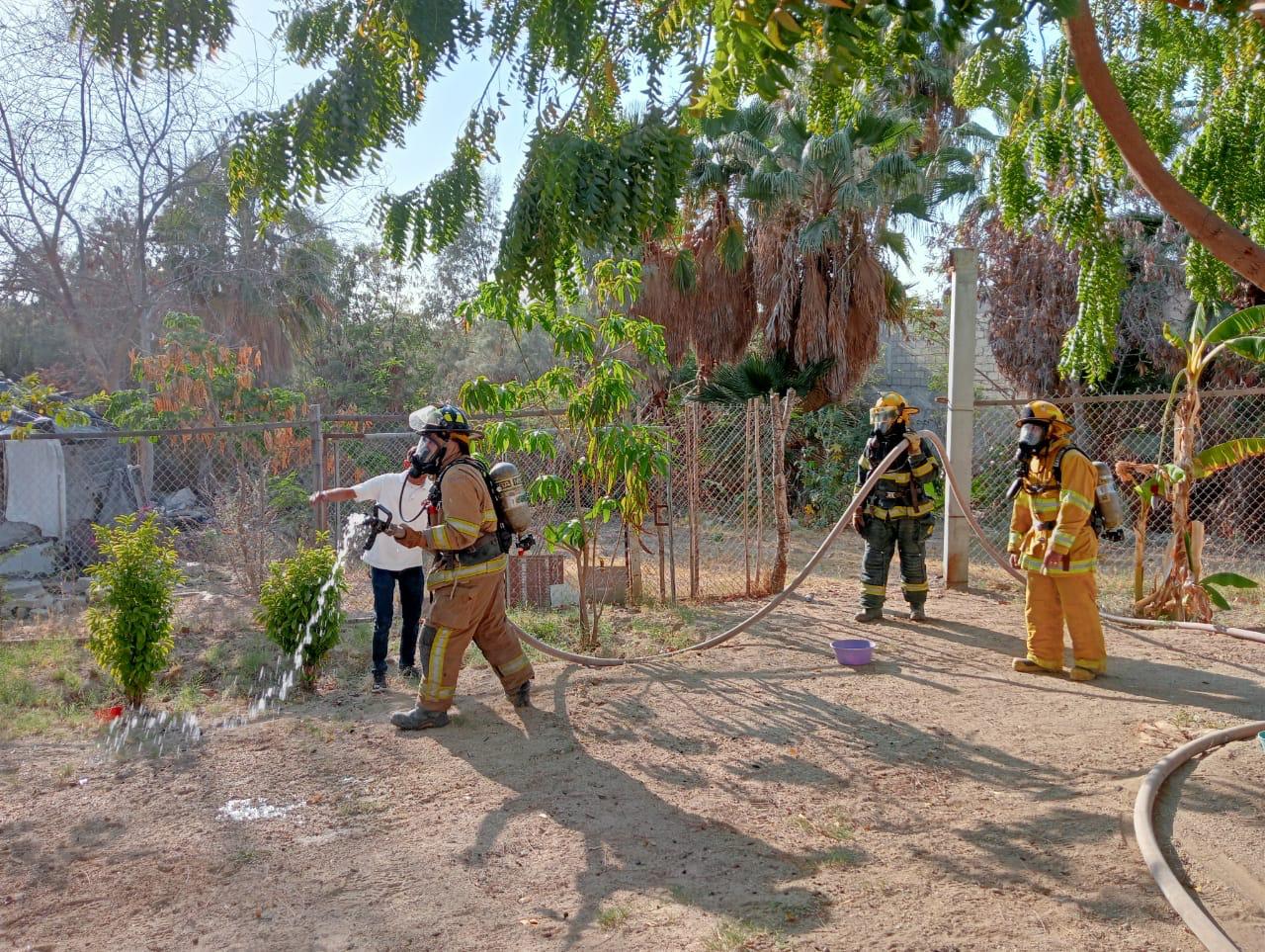 Incendio afecta a vivienda en CSL