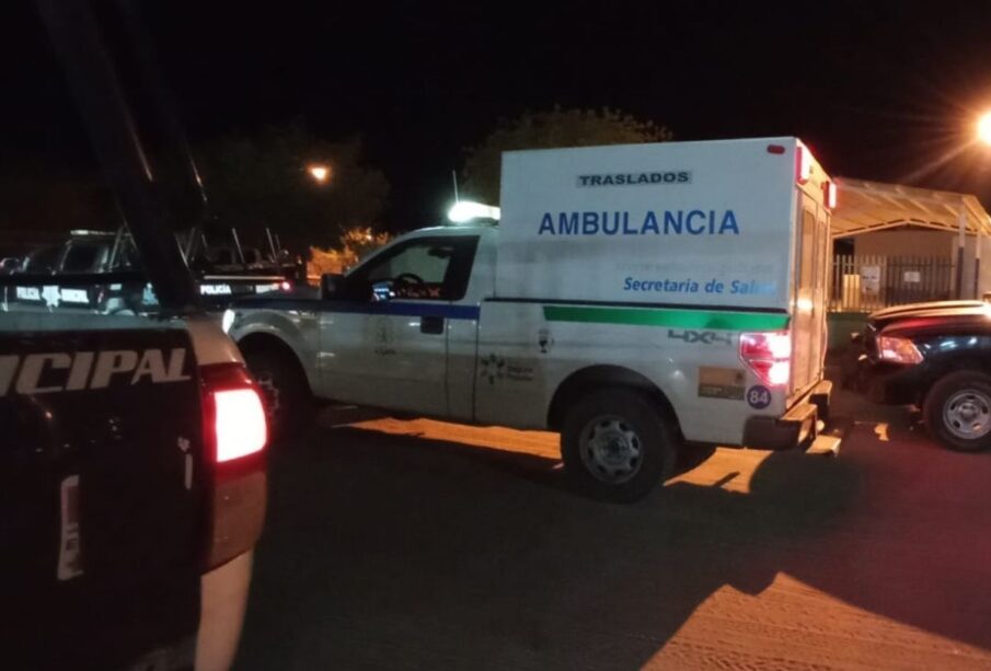 Hombre se clavó cuchillo