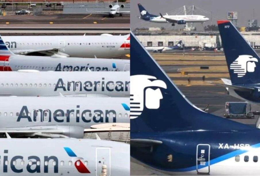 Vuelos internacionales de American y Aeroméxico a México