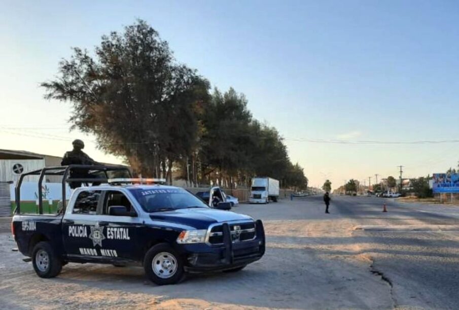 Operativo de seguridad en Baja California Sur