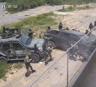 Imágenes del video del Ejército de Nuevo Laredo