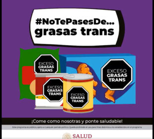 Advertencia sobre grasas trans en México