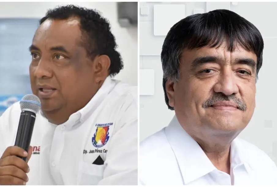 Juan Pérez Cayetano y Óscar Leggs Castro