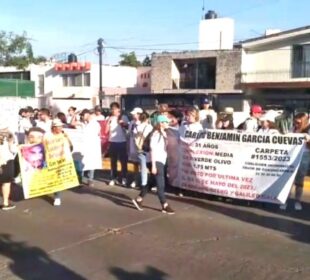 Marcha de personas desaparecidas en Jalisco