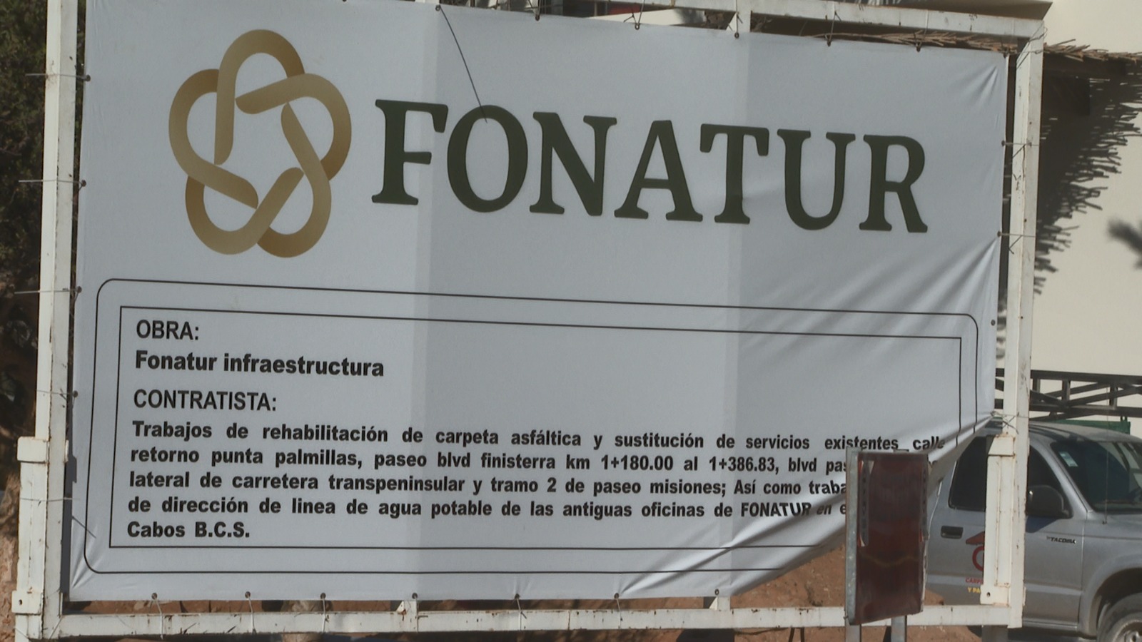 Obras de Fonatur en Los Cabos