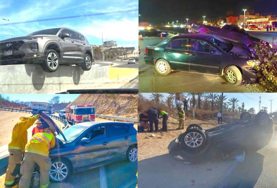 Ola accidentes Los Cabos, BCS