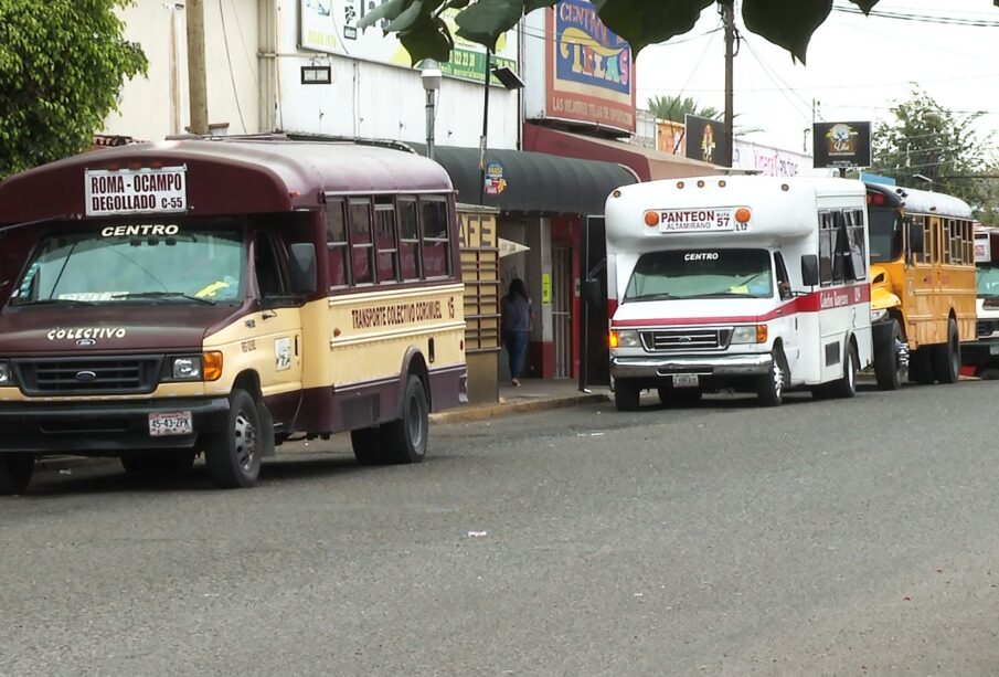 unidades de transporte público