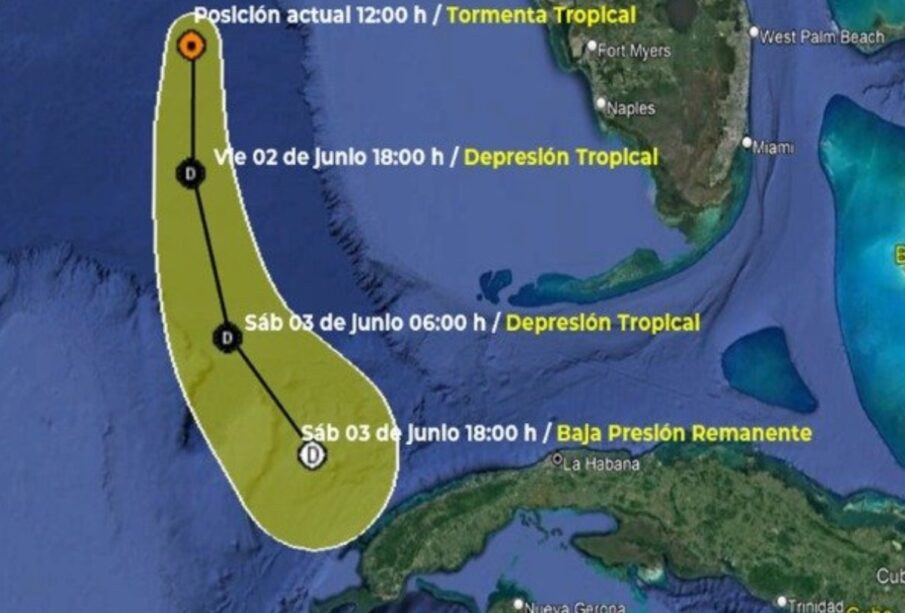 Clima: Se forma la primera tormenta tropical "Arlene"