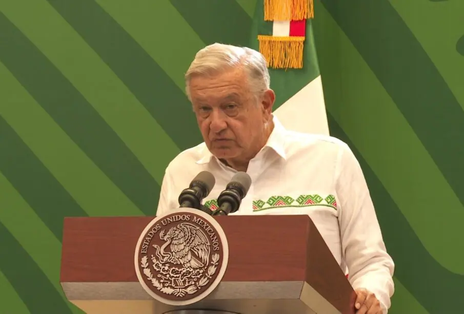 Conferencia del Gobierno de BCS con AMLO