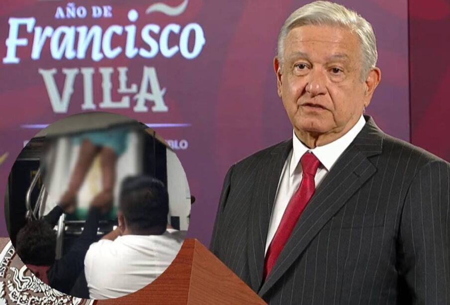 AMLO caso de niña prensada en elevador