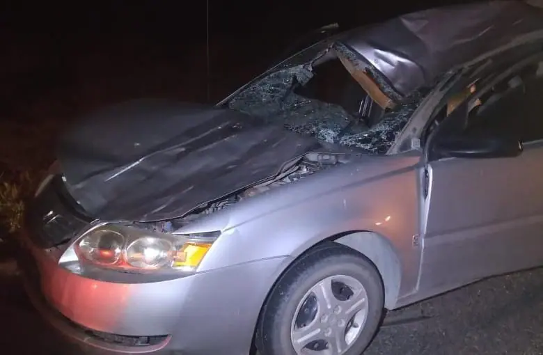 Accidente en el Rancho Las Isabeles.
