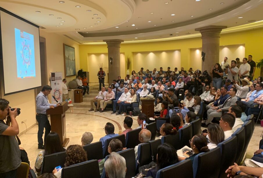 Alcalde Oscar Leggs Castro en el Congreso Los Cabos Sostenible