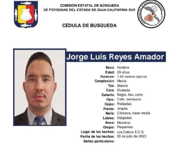 Cédula de búsqueda de Jorge Amador