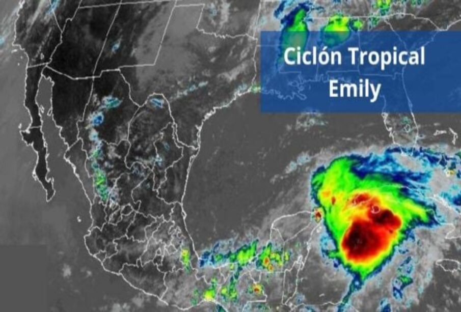 Ciclón Tropical Emily arrasará en el país con lluvias