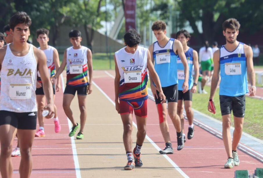 Delegación de atletismo de Baja California Sur.