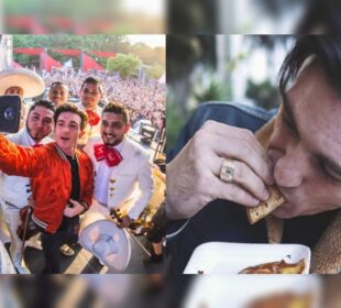 Captan a Drake Bell comiendo tacos en CDMX