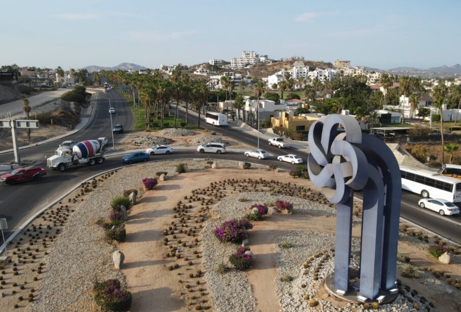 Glorieta de FONATUR en San José del Cabo.