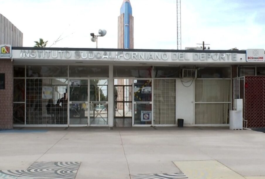 Instalaciones del Instituto Sudcaliforniano del Deporte (Insude) en La Paz.
