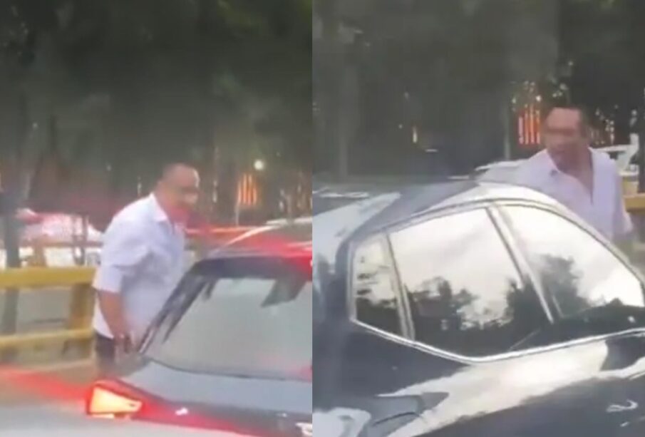 Lord Churubusco: Conductor agrede a automovilista en CDMX