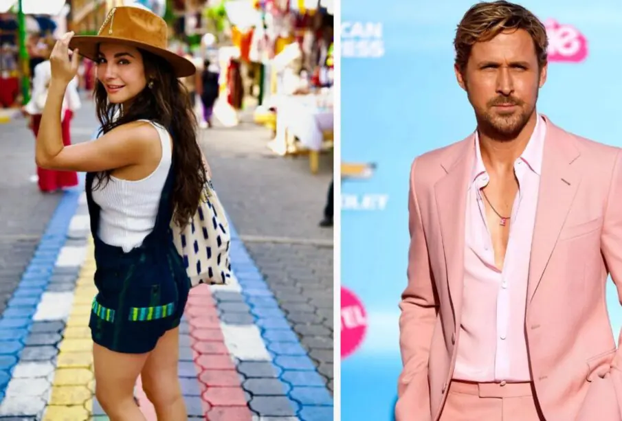 Martha Higareda y Ryan Gosling.