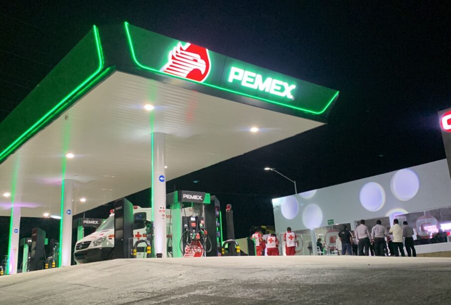 Nueva gasolinera Pemex Jacarandas.