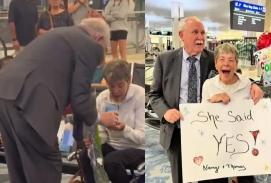 Pareja se reencuentra después de 60 años y se comprometen