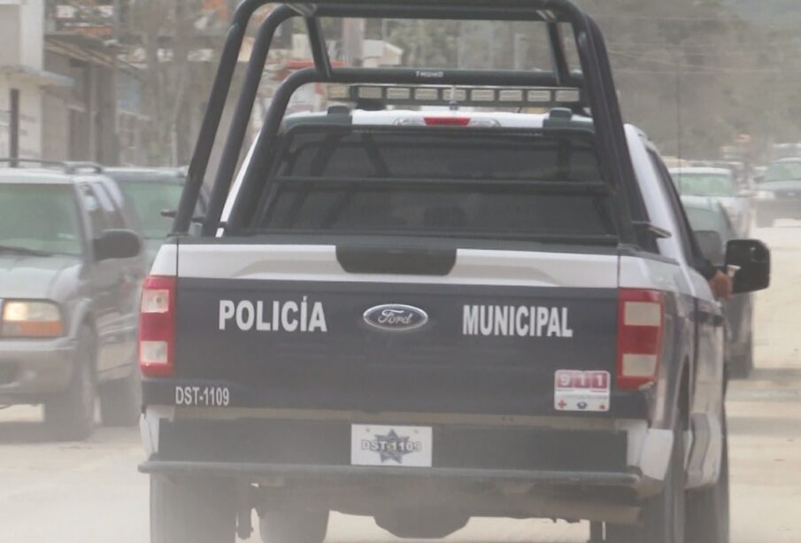 Unidad de la Policía Municipal en San José del Cabo.