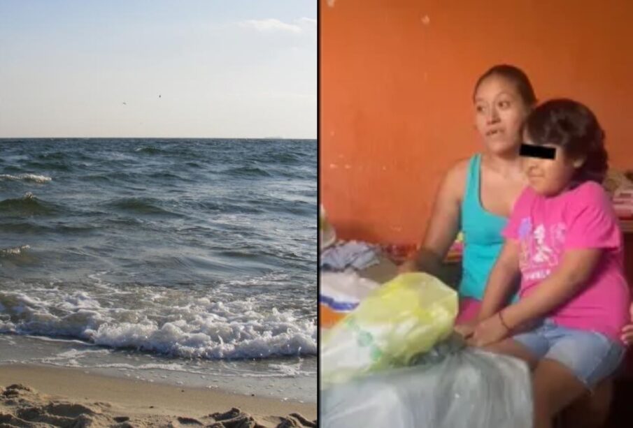 Cumplen deseo de niña con leucemia, le regalan viaje al mar