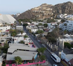 Zona hotelera de Cabo San Lucas.