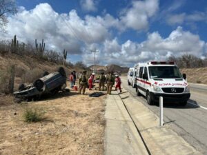 Accidentes de carretera afectan a conductores de Los Cabos