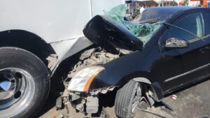 Accidente vehicular en los Cabos