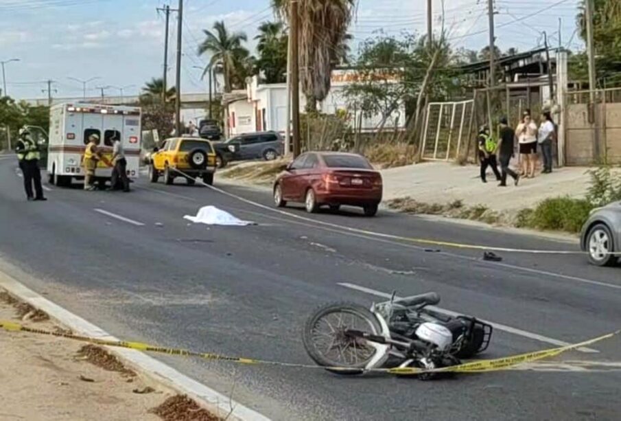 Choques vehiculares en Los Cabos