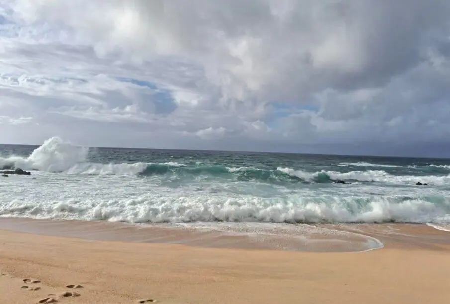 Playas cerradas en CSL ante mal tiempo