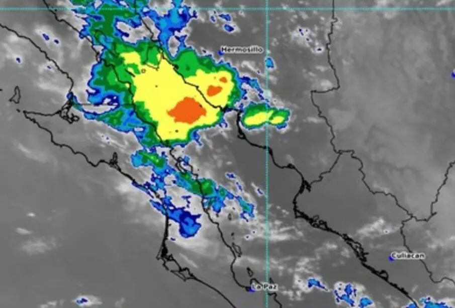 Clima en BCS hoy: Lluvias con chubascos y descargas eléctricas